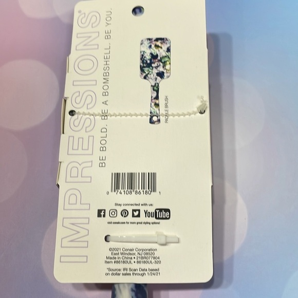 Conair Pastel Paddle Brush - Picture 7 of 9